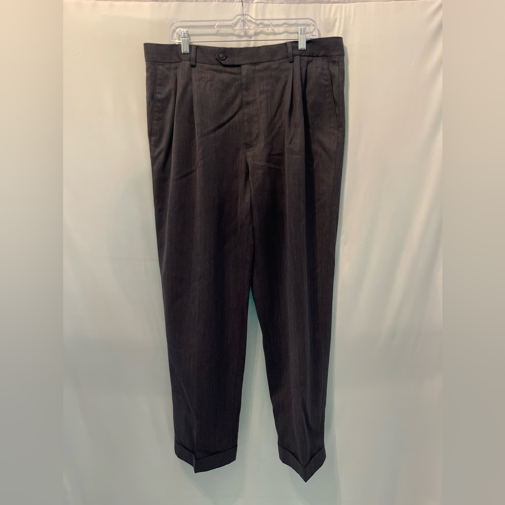 Joseph & Feiss Men’s 38 X 30 Dark Grey Dress Pants